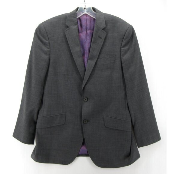 Ted Baker Sport Coat 40 Endurance Blazer Performance Wool Jacket Lined